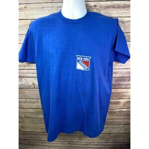 John Vanbiesbrouck New York Rangers Single Stitch shirt size Medium